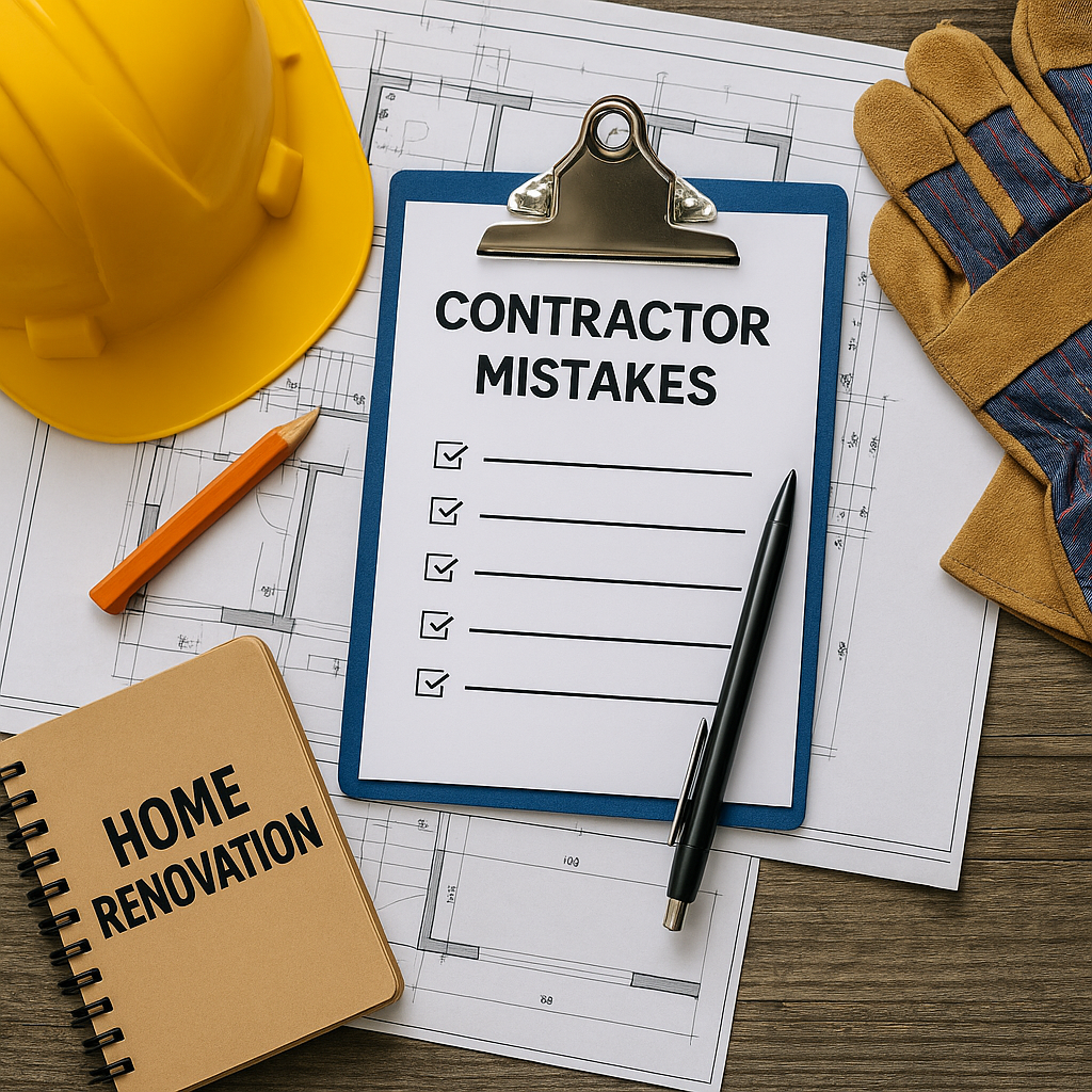 Top Mistakes to Avoid When Hiring a General Contractor for Home Renovation